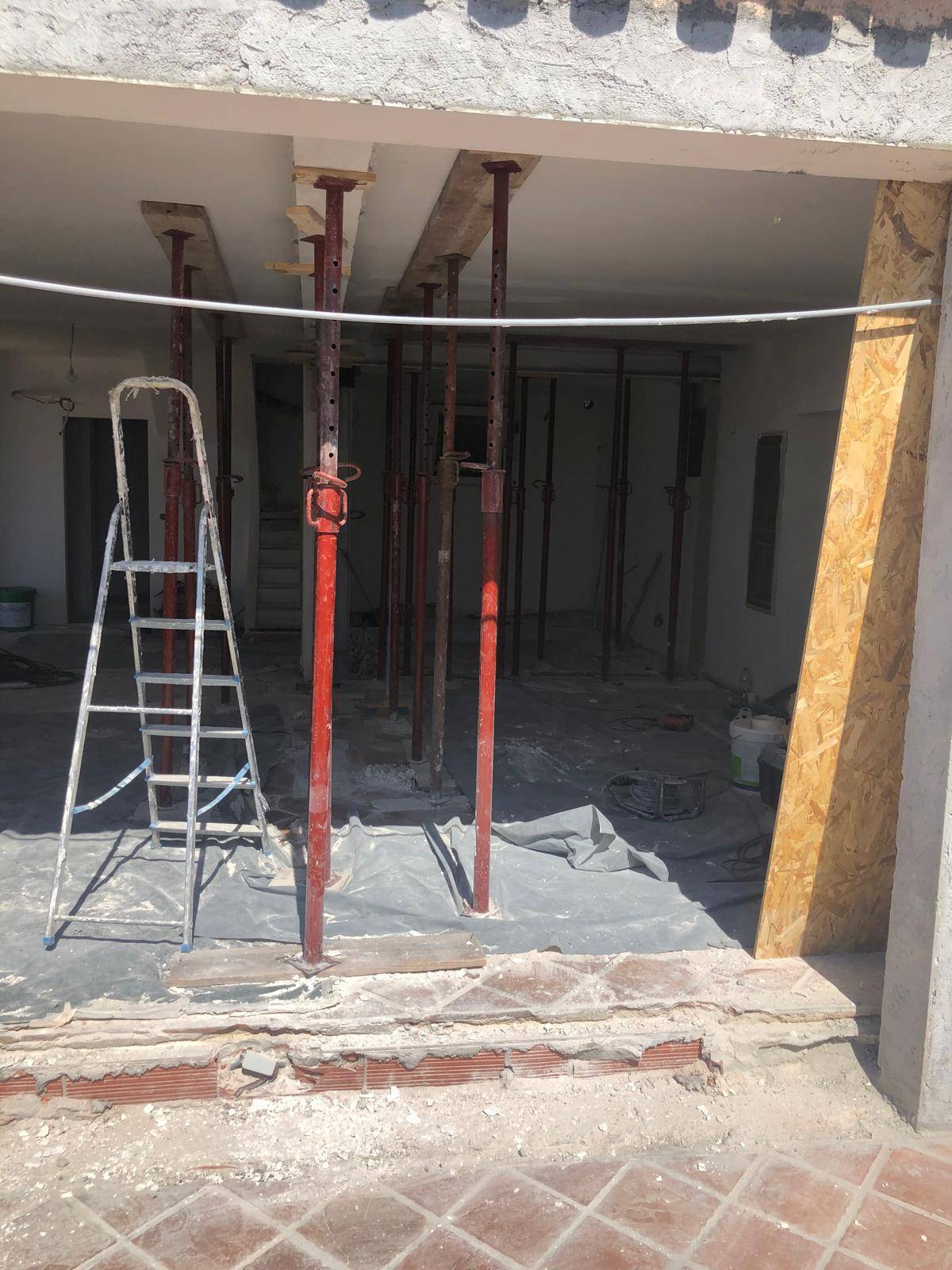 rénovation extérieure d'une villa à Hyères