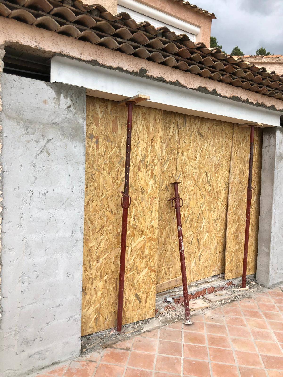 rénovation d'un balcon d'une villa au Pradet proche de Toulon
