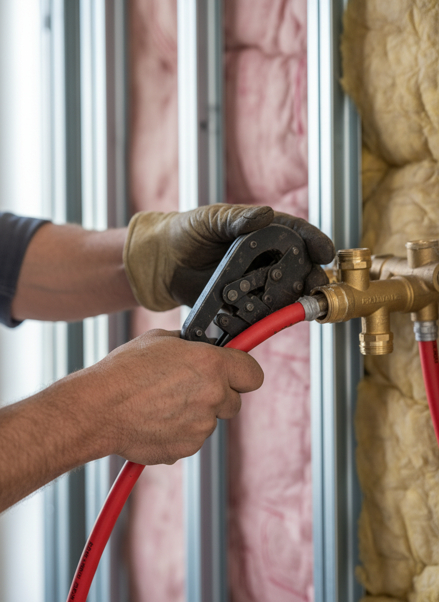 travaux de rénovation avec plomberie remise aux normes dans une maison à Sanary sur mer