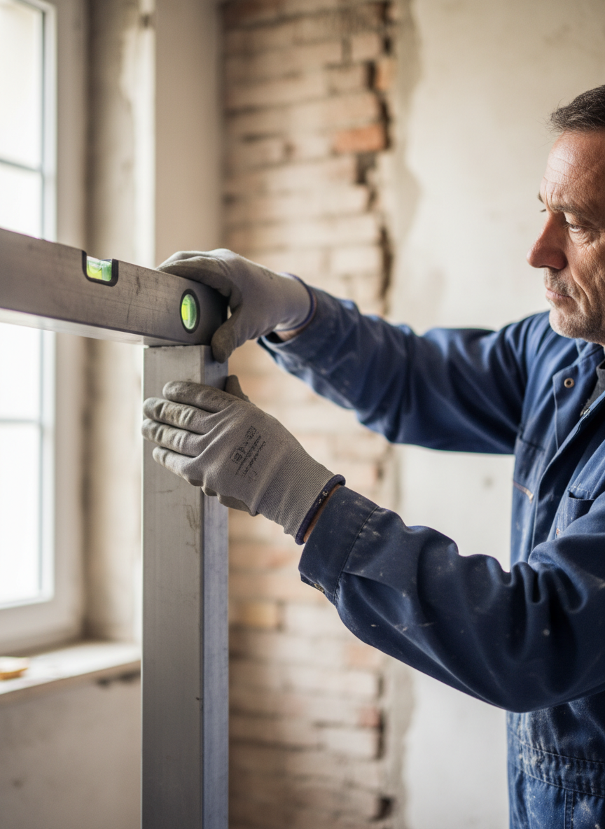 Création cage d'ascenseur avec mur béton périphérique à Hyères