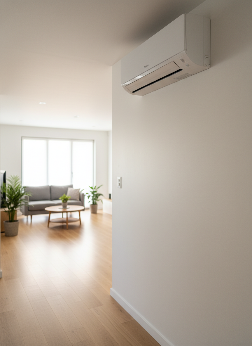 Aménagement intérieur avec produits nobles dans un appartement à Six Fours les plages