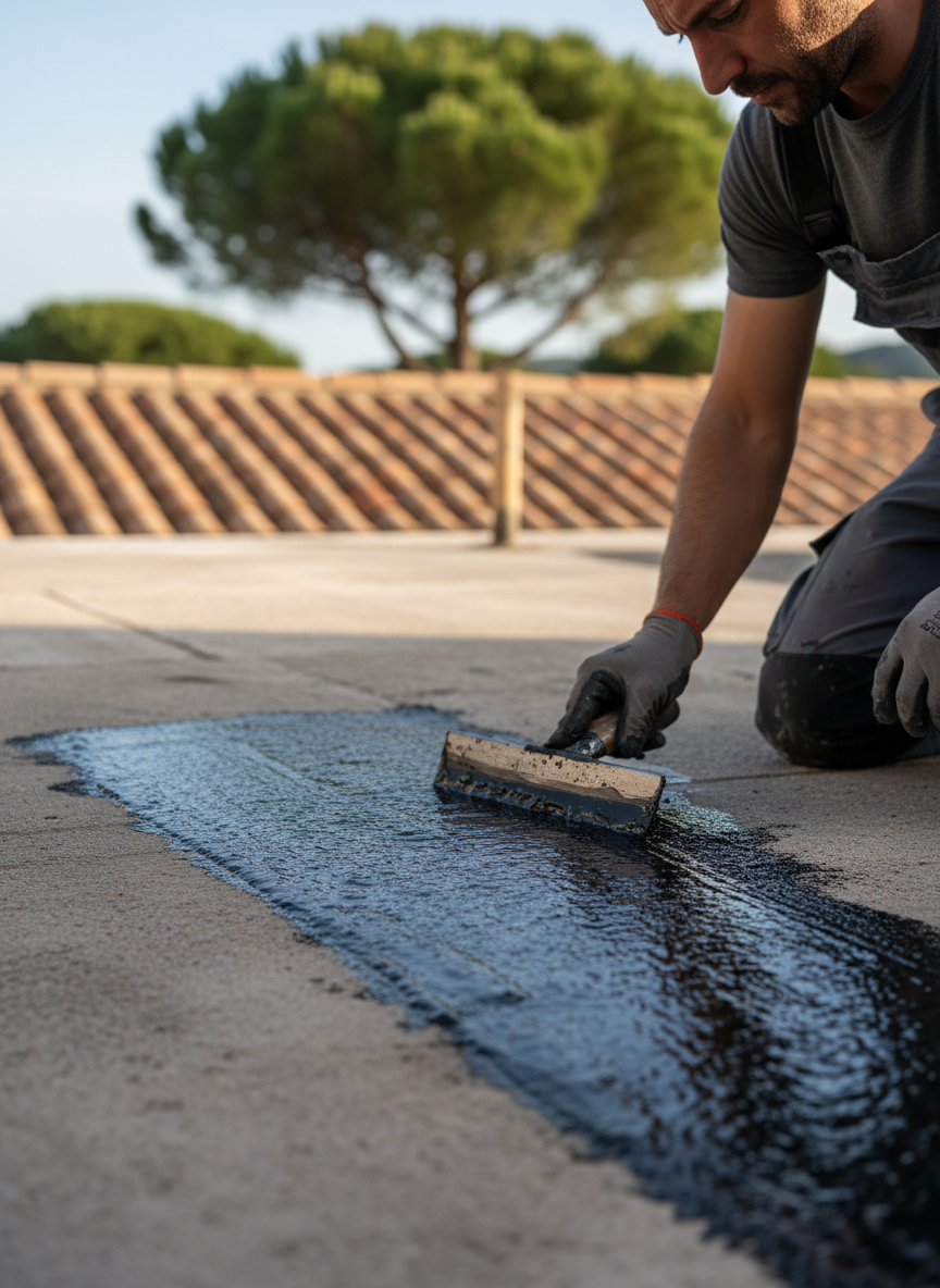 Rénovation complète d'une toiture à la Seyne sur mer
