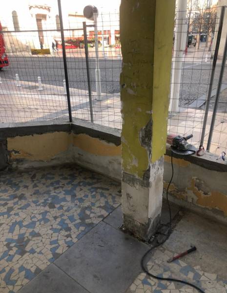 rénovation d'un local complet au Pradet proche de Toulon