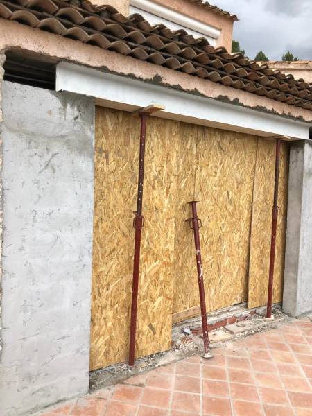 rénovation d'un balcon d'une villa au Pradet proche de Toulon