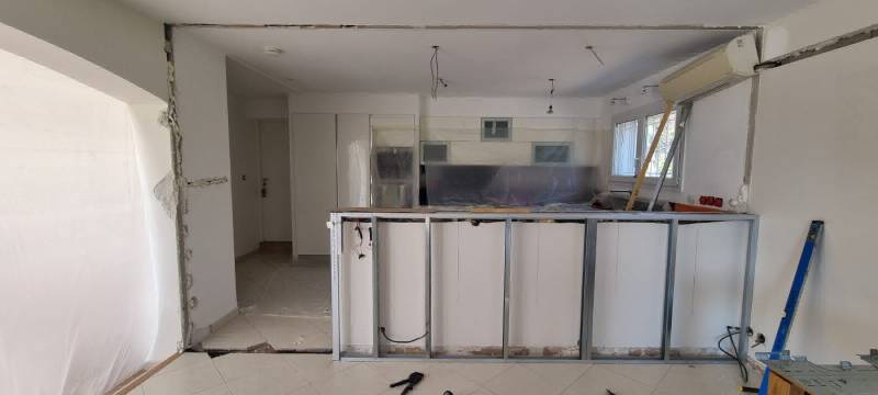 rénovation complète cuisine à saint cyr sur mer